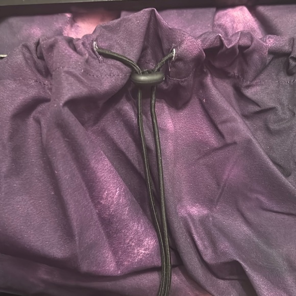 Shein Icon Plus Tie Dye Parachute Drawstring Cargo Skirt Purple & Pink 4X - Picture 8 of 11